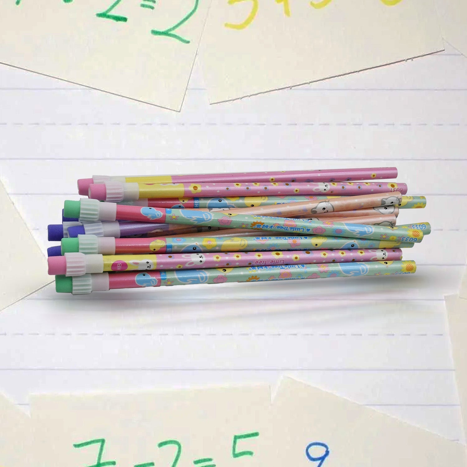 4396 Cute Rabbit Bear Drawing Graphite Writing Pencil Set with Pencil Sharpener & Eraser, Pencil and Eraser Set with Eraser for Kids, for Girls, Fancy School Stationary, Birthday Party Return Gift (14 Pc Set) 4396 Cute Rabbit Bear Drawing Graphite Writing Pencil Set with Pencil Sharpener & Eraser, Pencil and Eraser Set with Eraser for Kids, for Girls, Fancy School Stationary, Birthday Party Return Gift (14 Pc Set)